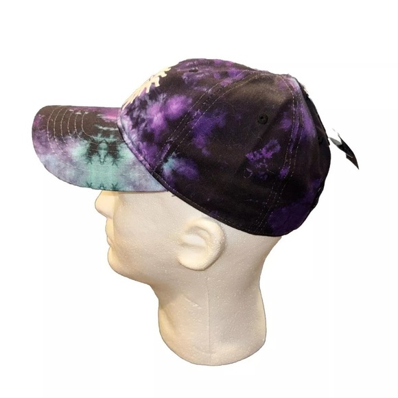 Supernatural Anti-Possession Symbol Galaxy Dad Cap Tie Dye Hat New Bioworld - Picture 3 of 5